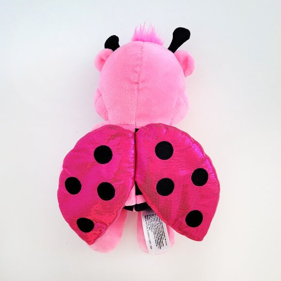 Care Bear Lady Bug Cheer Bear Fun Size Bean Plush Plush - GUC - Picture 4 of 6